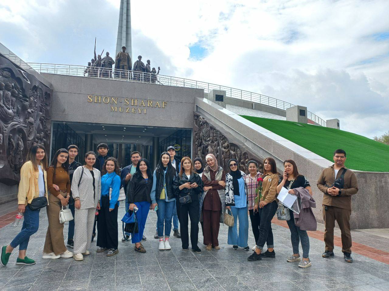 An excursion to the SHON-SHARAF Museum was organized with the participation of the students of the 1st year “Accounting and Auditing” department.